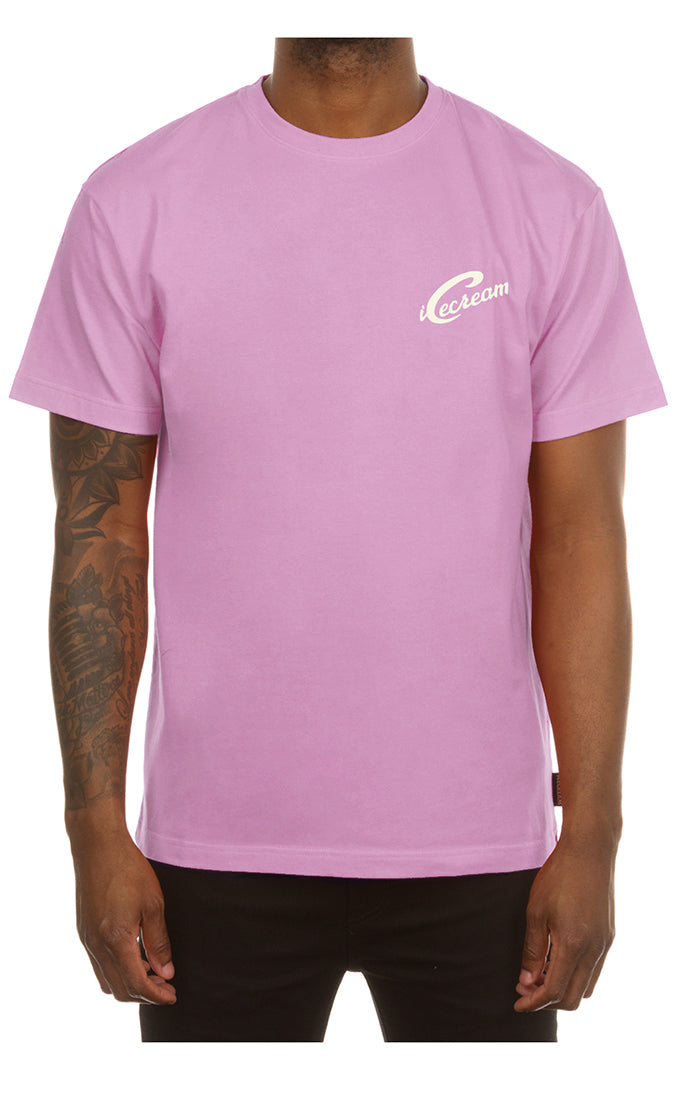 Icecream waitress ss tee - Orchid