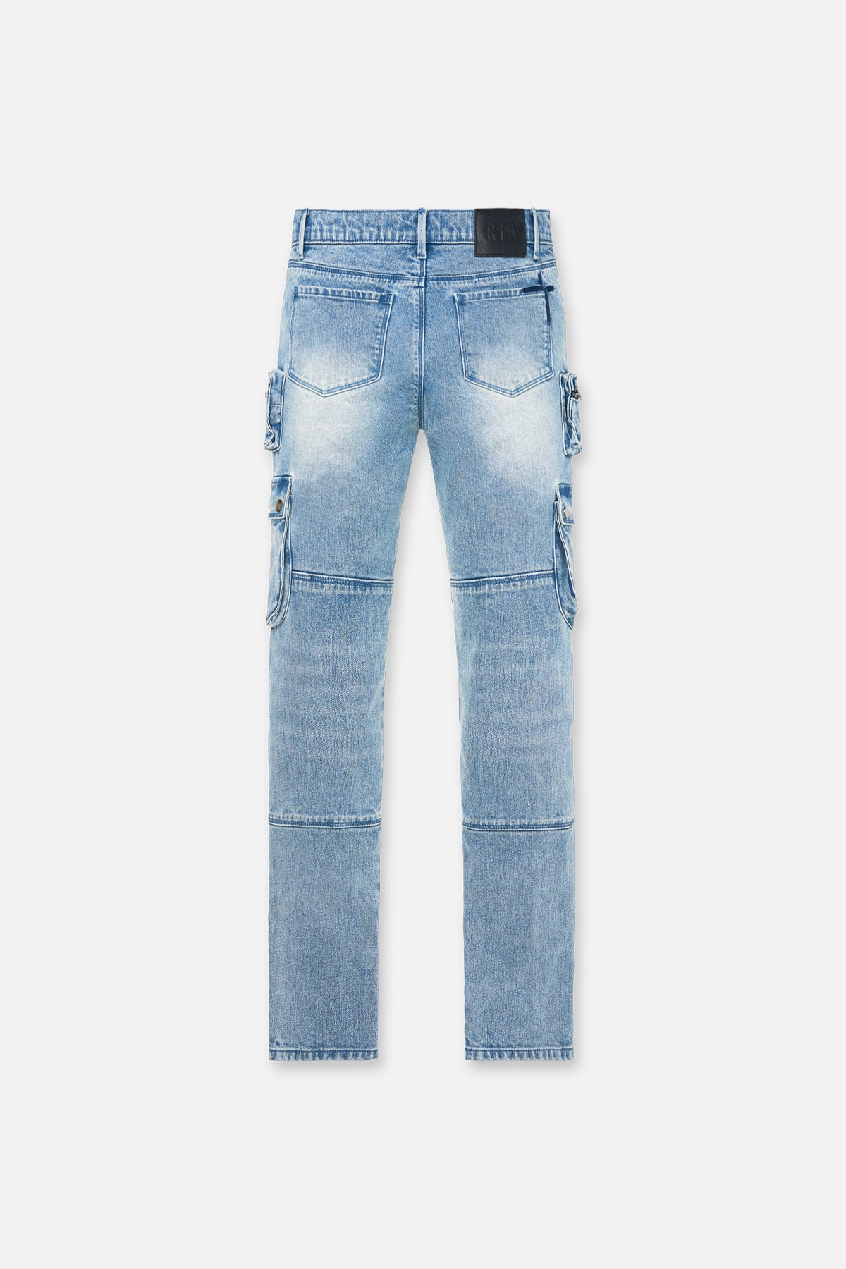 RTA Slate Cargo Skinny Jean in Vintage Indigo – view 2 of 2