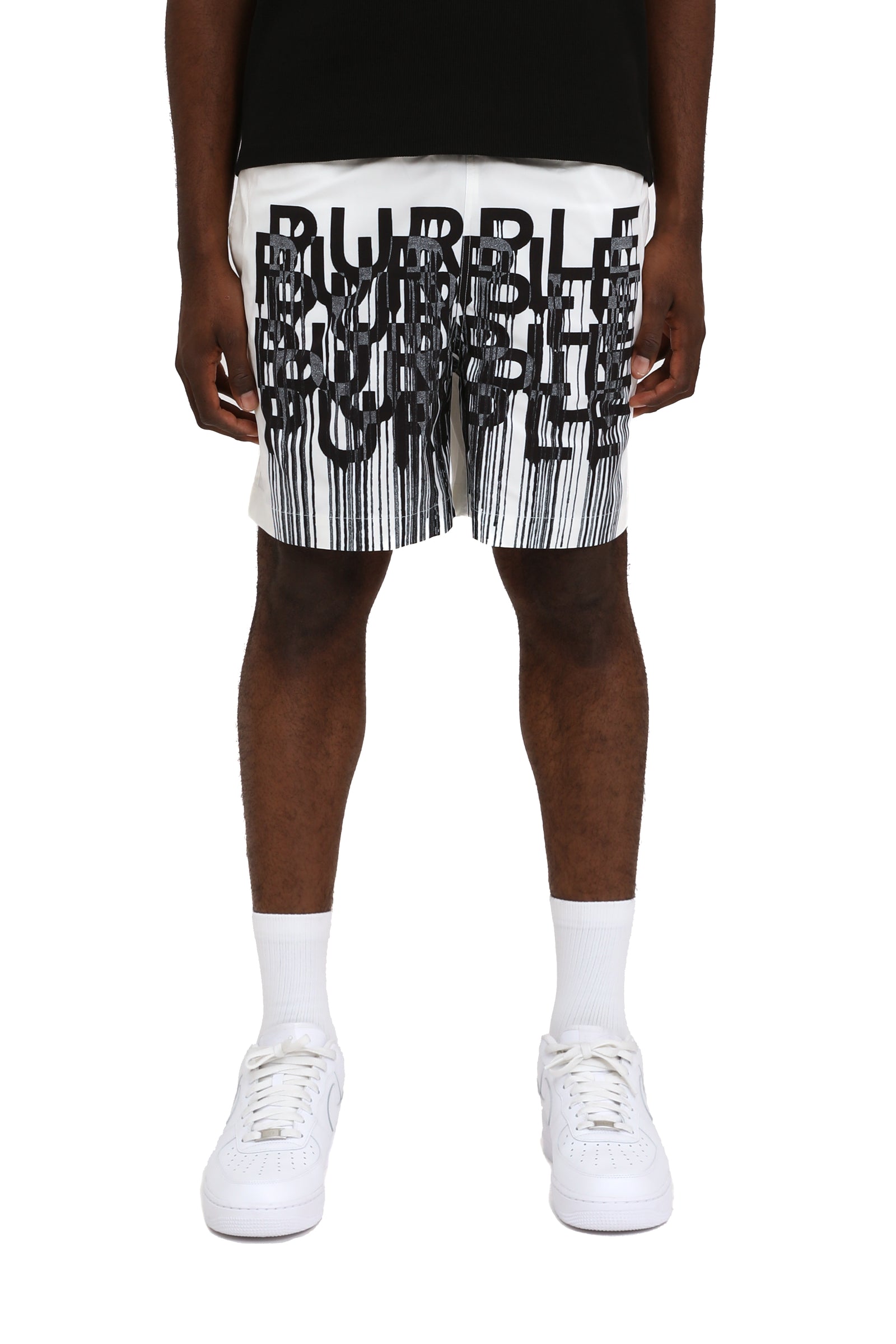 Purple Brand All Round Shorts in white – view 1 of 2