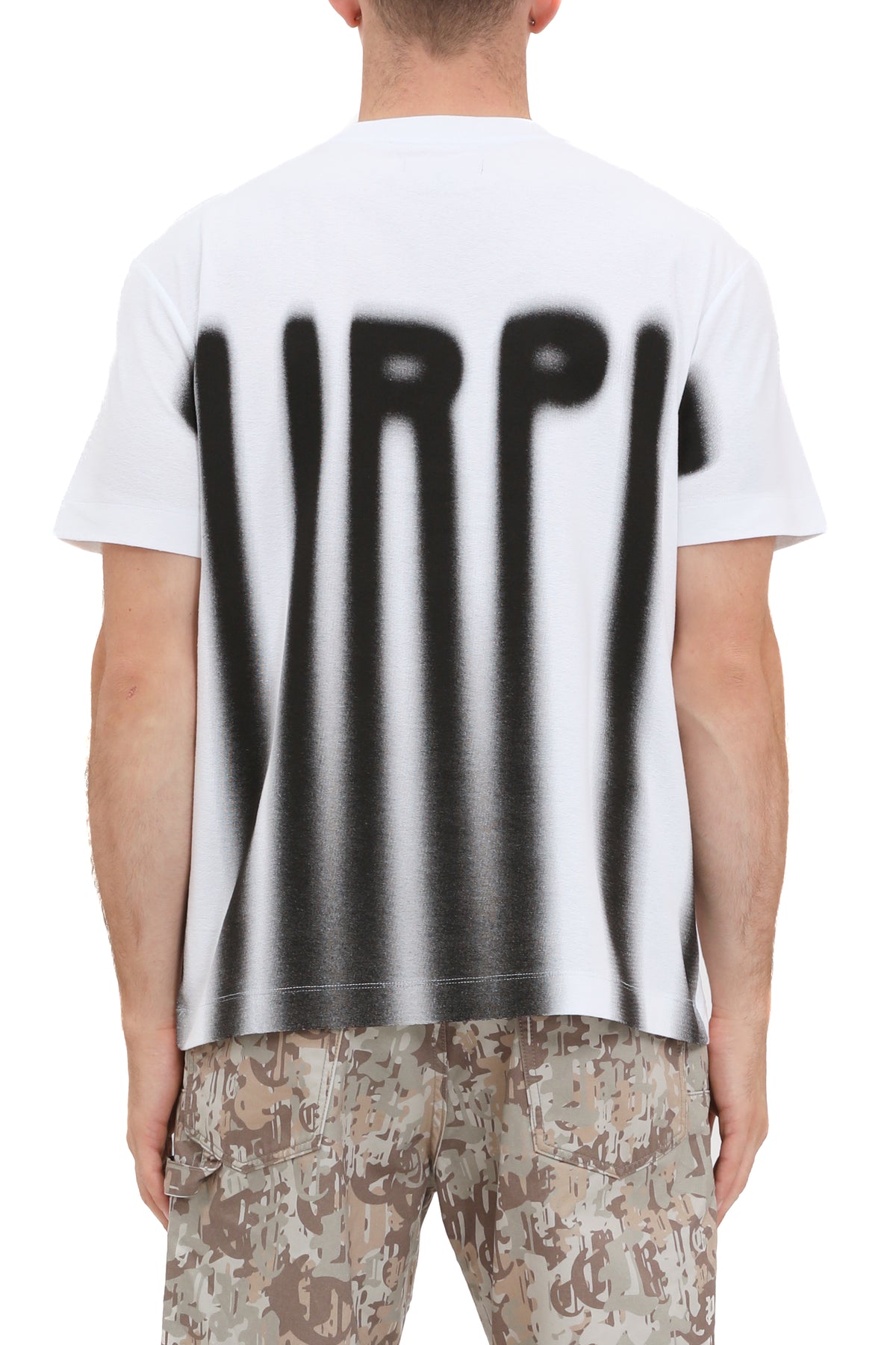 TEXTURED JERSEY SS TEE - WHITE