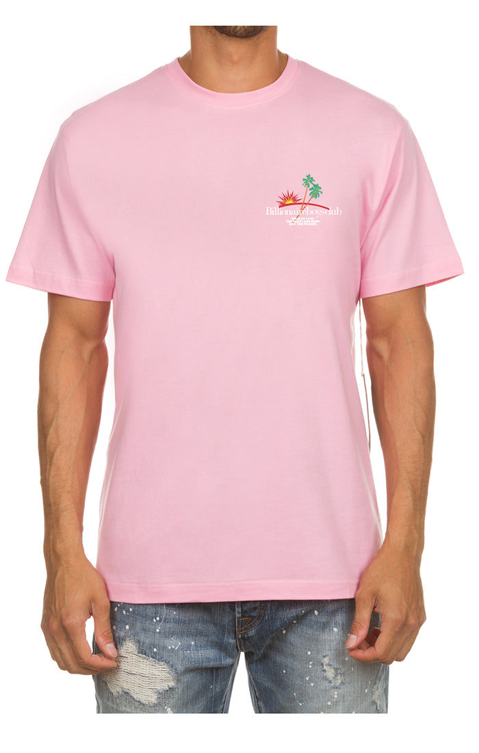 BB bb palms ss tee - Candy Pink