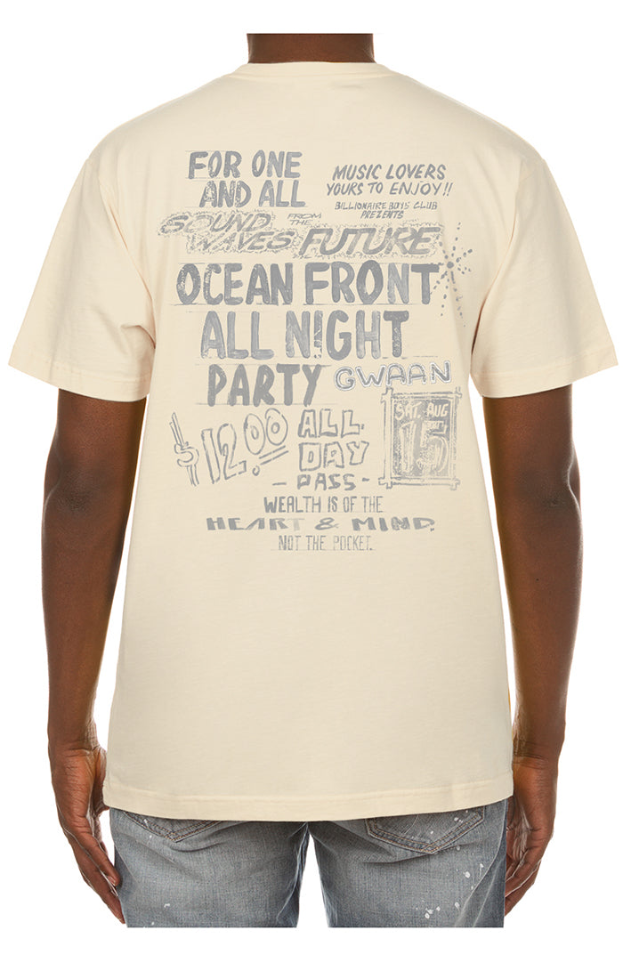 BB partay ss tee (oversized fit) - Winter White
