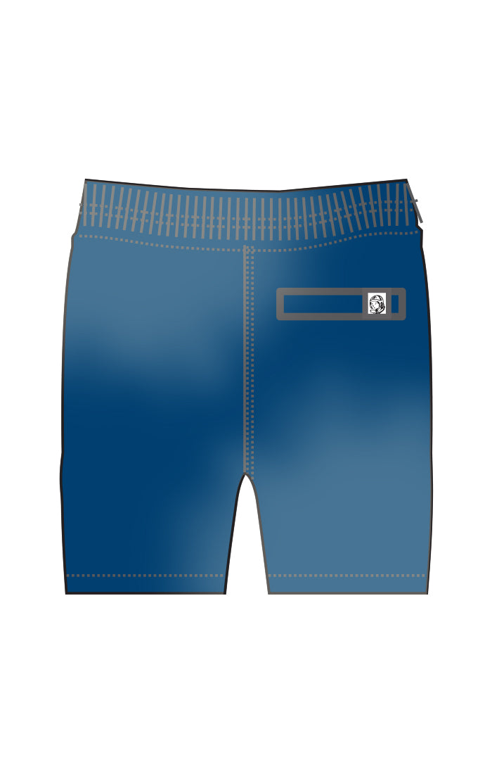 Kids bb curve arch sweatshorts - Blue Depths