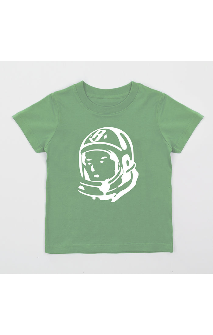 Kids bb helmet ss tee - Mineral Green