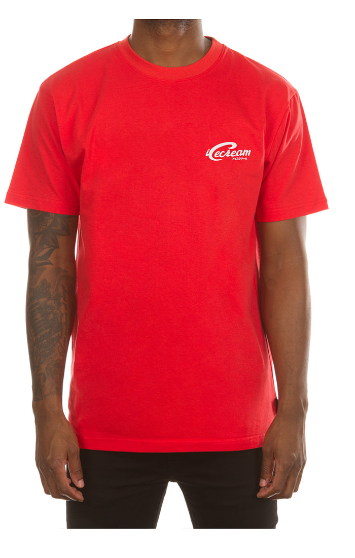 Icecream Classic Short Sleeve Tee in Red – view 2 of 2