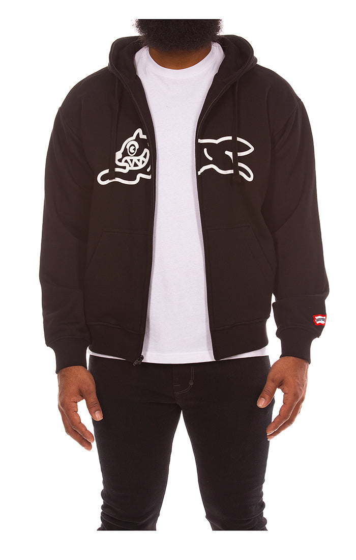 Icecream scanner hoodie - Black