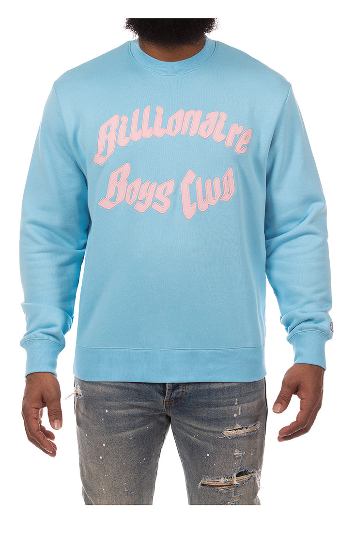 Billionaire Boys Club BB Clubhouse Sweatshirt in Baltic Sea – view 1 of 2
