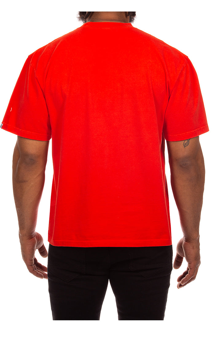 Icecream worldwide ss knit (oversized) - Fiery Red