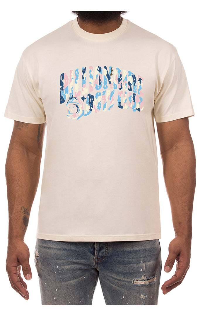 BB curve mix ss tee - Winter White