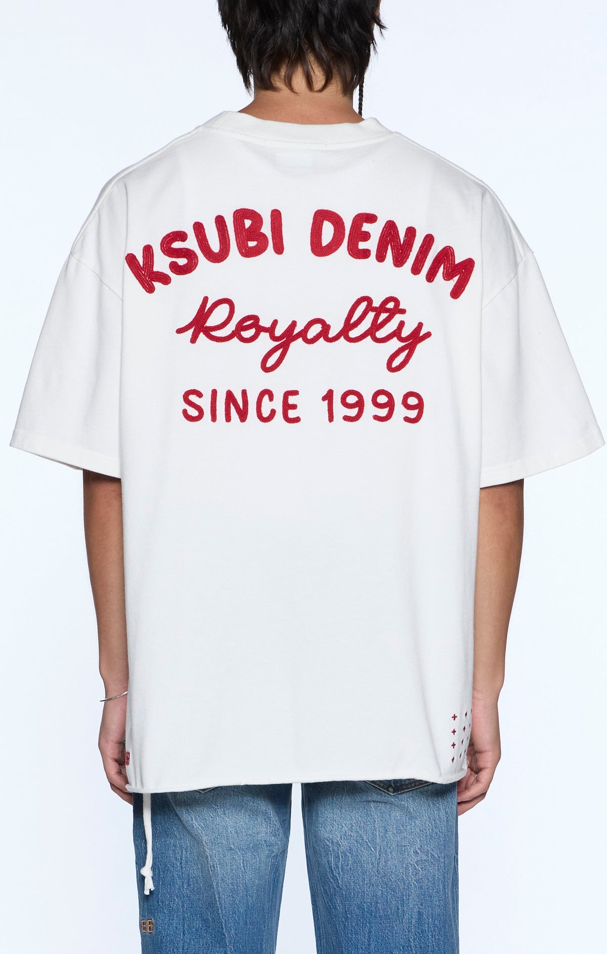 Ksubi mekanik ekcess ss tee vintage white