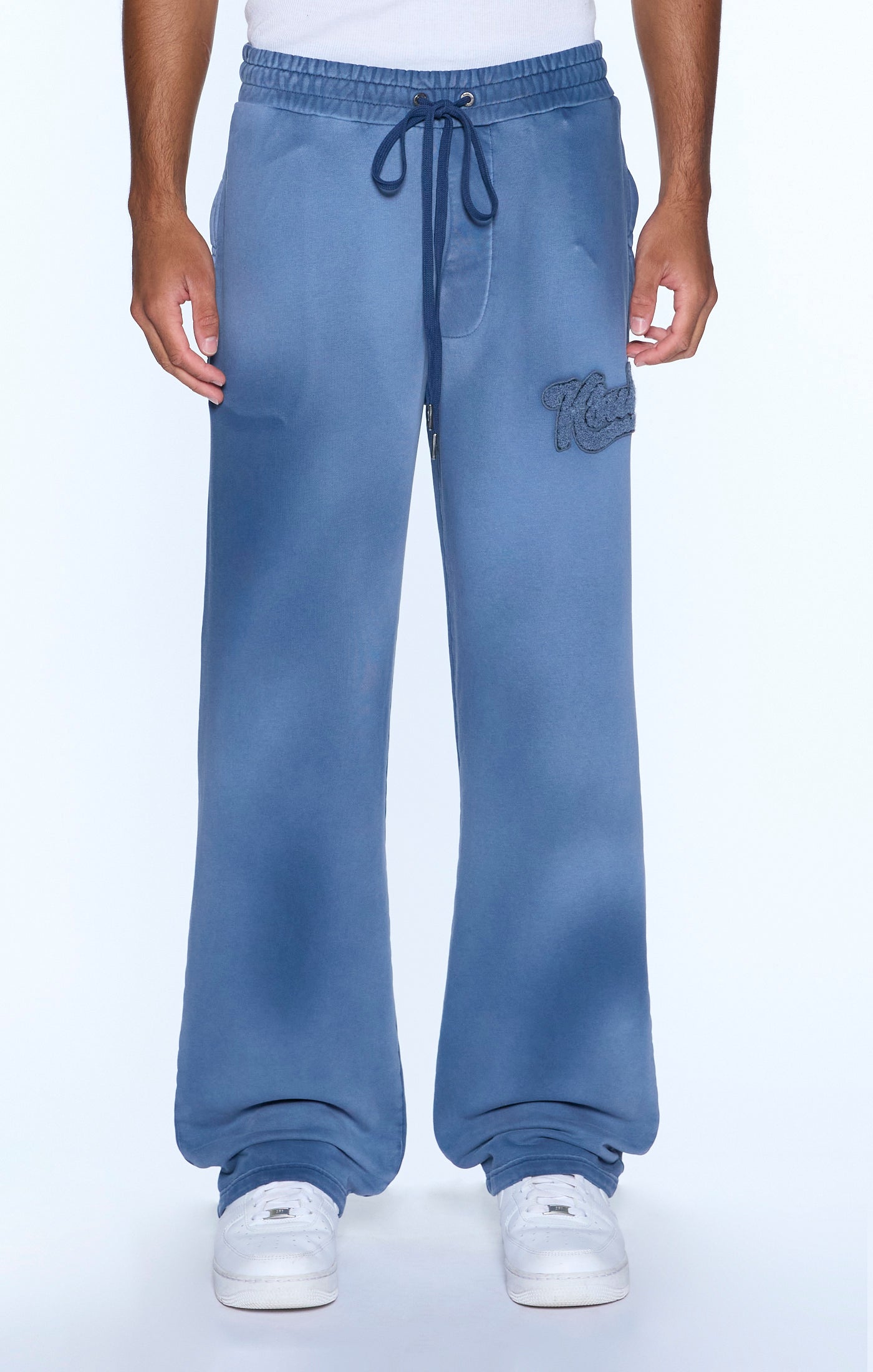 Ksubi Ace Synthesis Trak Pant Ink Fade in dark blue – view 1 of 2