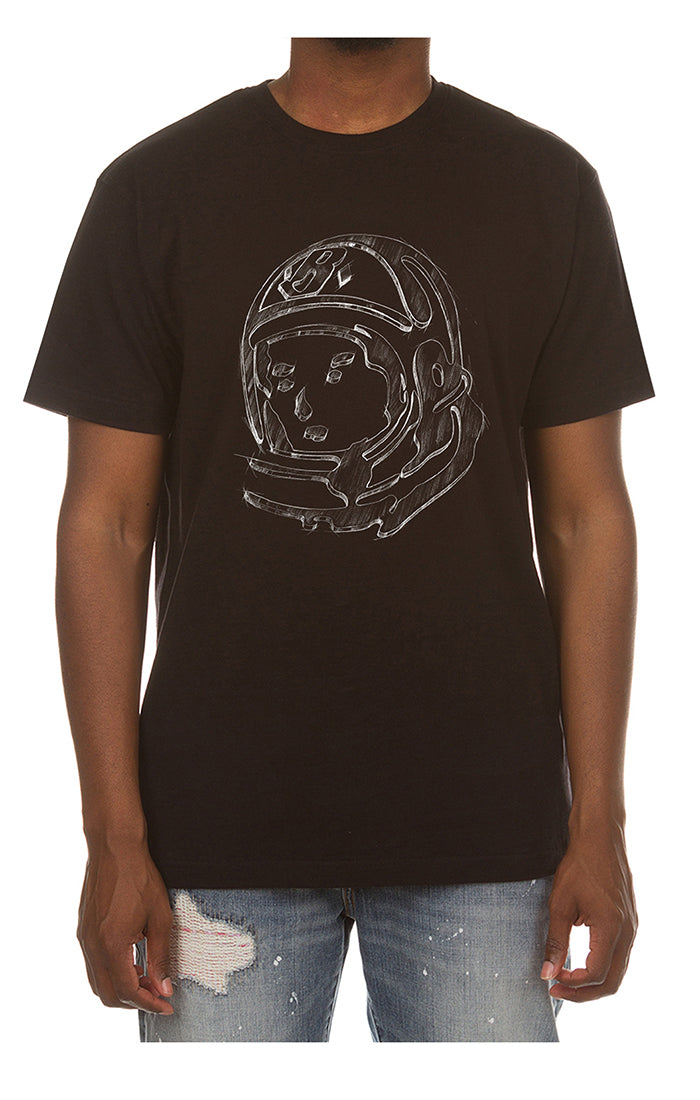 BB helmet sketch ss tee - Black
