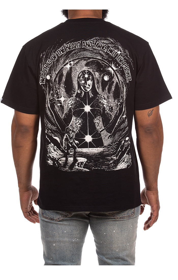Billionaire Boys Club BB Quest Oversized Knit Tee in black – view 2 of 2