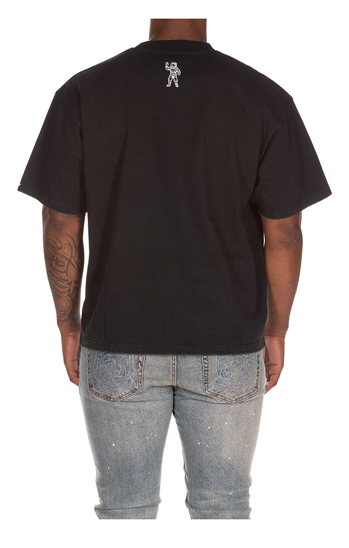 BB giant ss knit (cropped fit) - Black