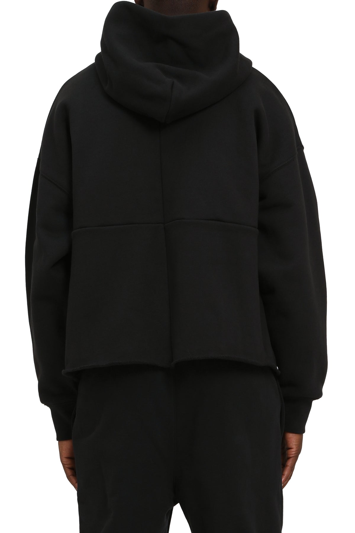 Hwt Fleece Oversized Hoodie - Black