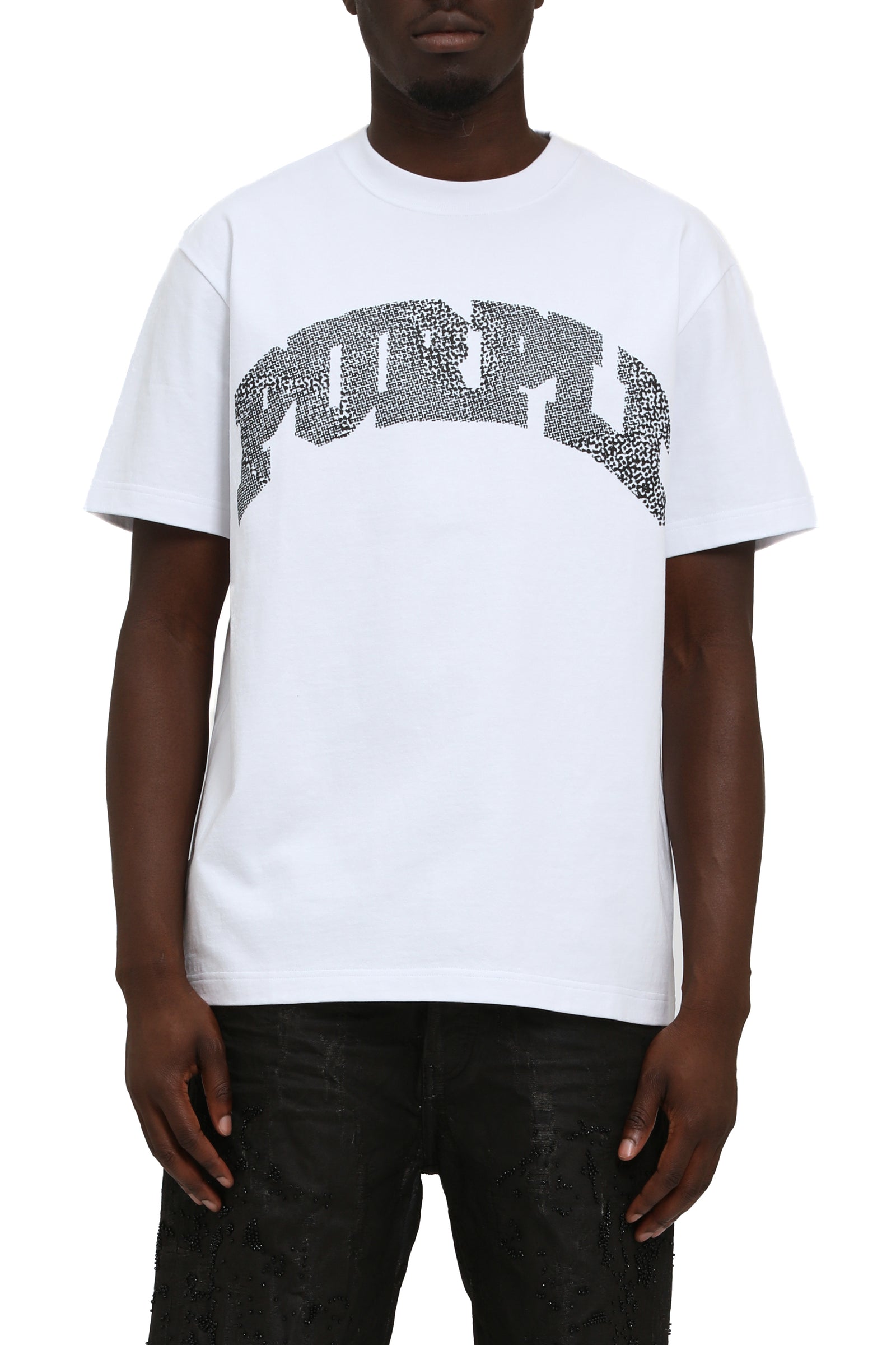 Purple Jeans Hwt Jersey Ss Tee - White – view 1 of 2