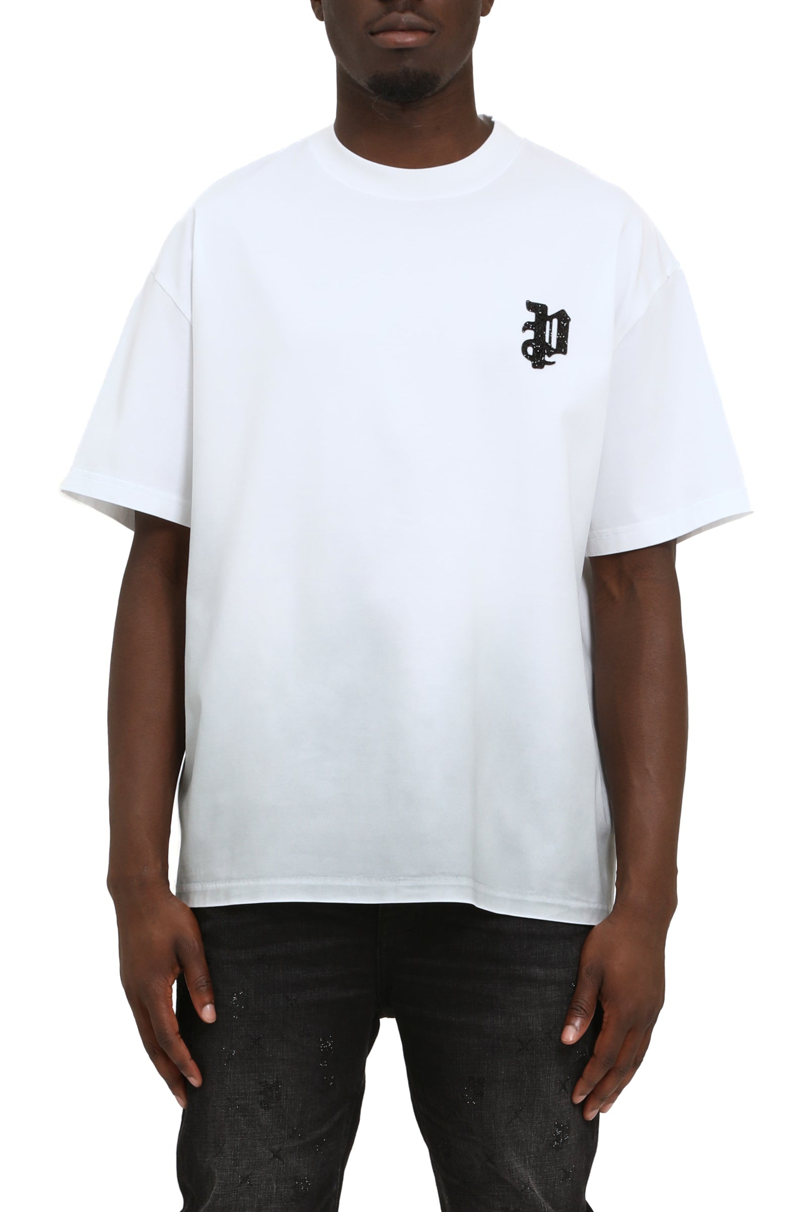 Purple Jeans Merc Jersey Ss Oversized Tee - White – view 1 of 2
