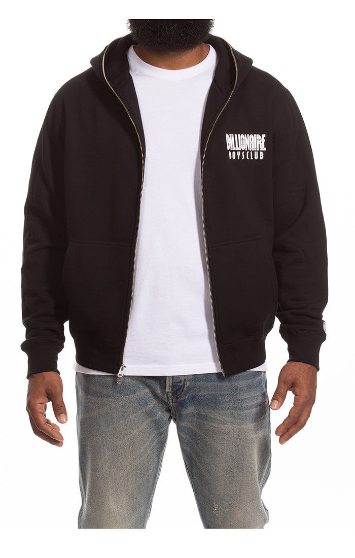 BB astro zip hoodie - Black