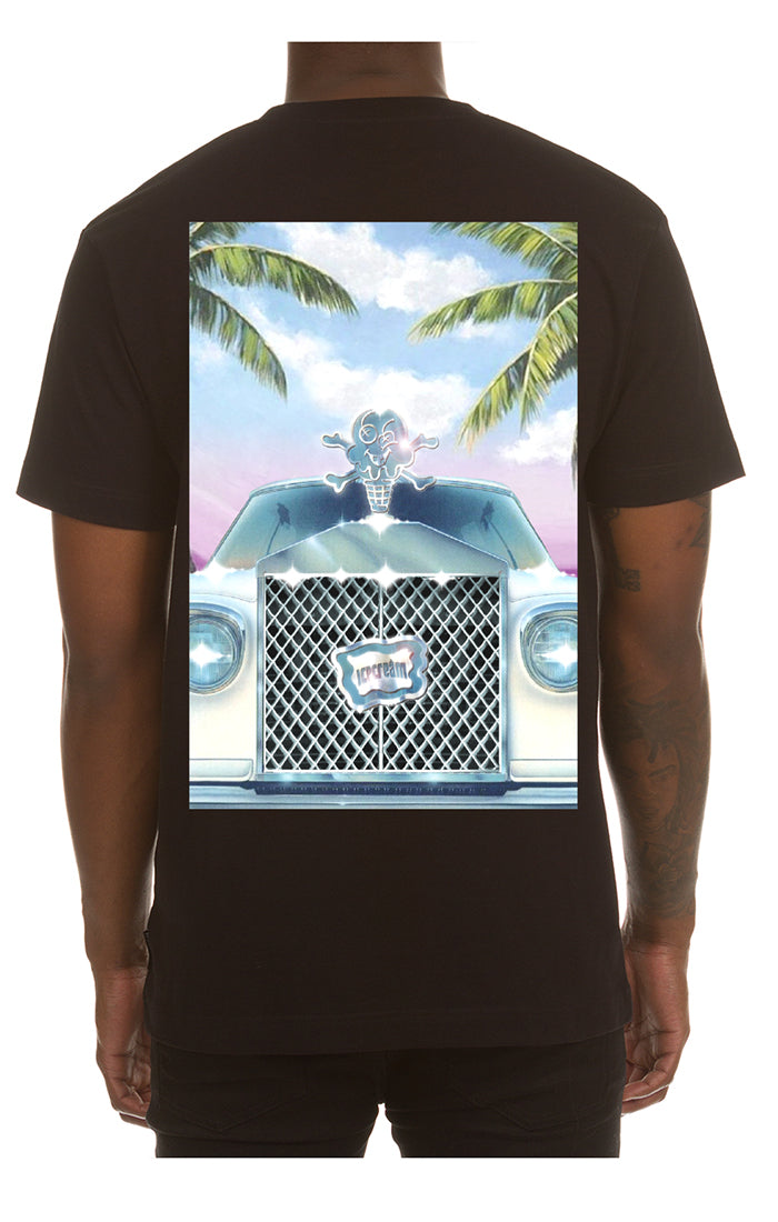 Icecream miami ss tee - Black