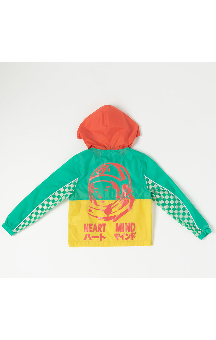Kids bb putter rain jacket - Deep Mint