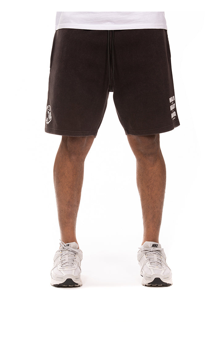 Billionaire Boys Club BB Helmet Sweatshorts in black – view 1 of 4