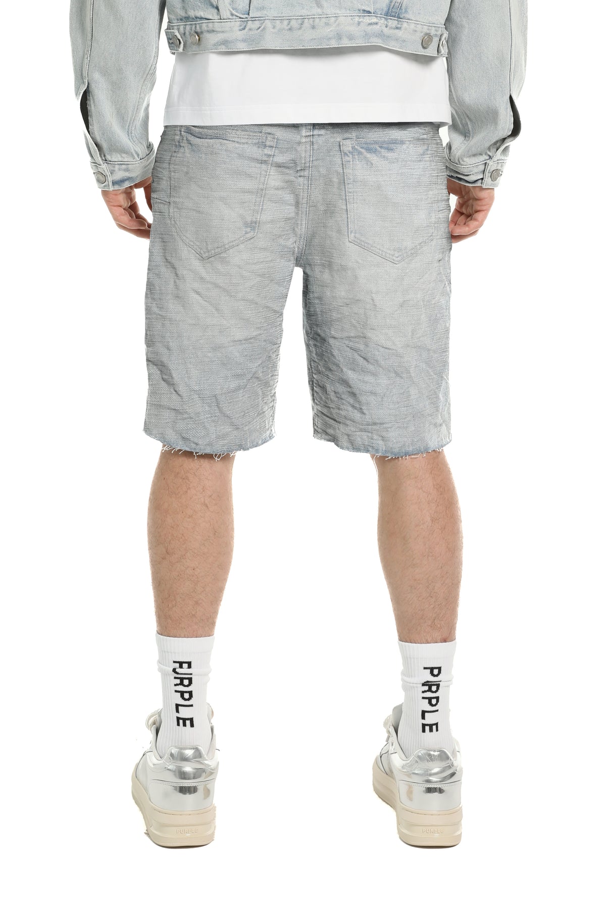 Vintage Slub Shorts - Light Indigo