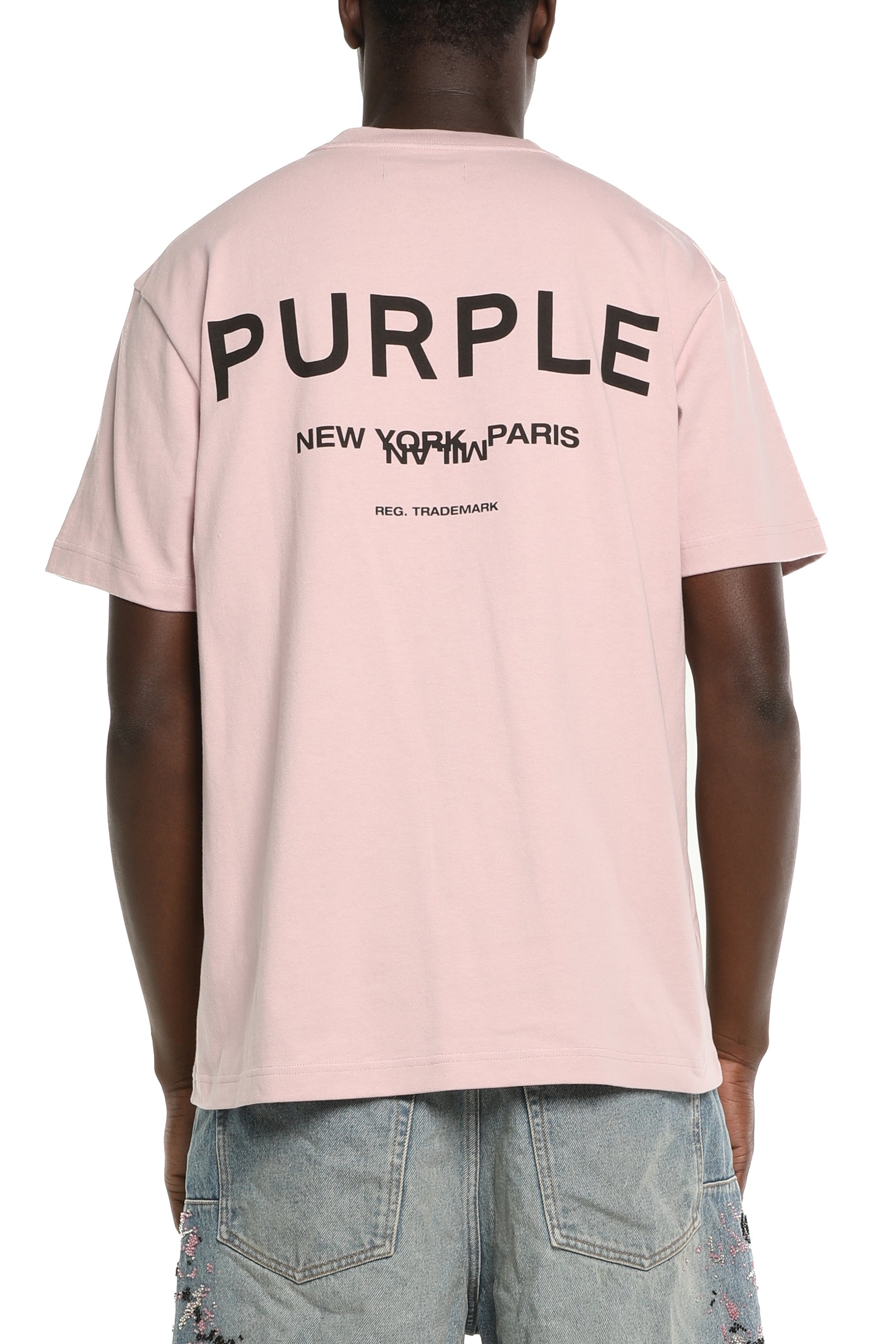 Purple Jeans Hwt Jersey Ss Tee - Pink – view 2 of 2