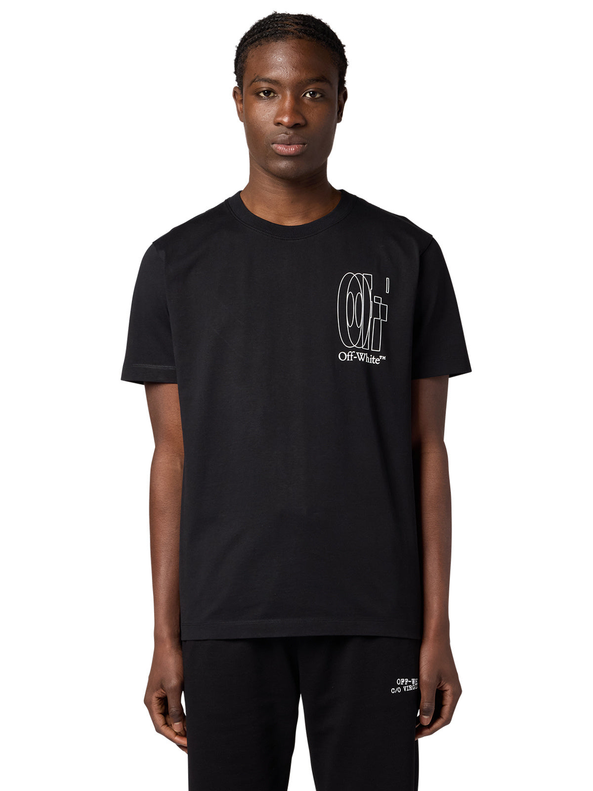 Off-White Big Double Arrow Slim Tee in black – view 1 of 2