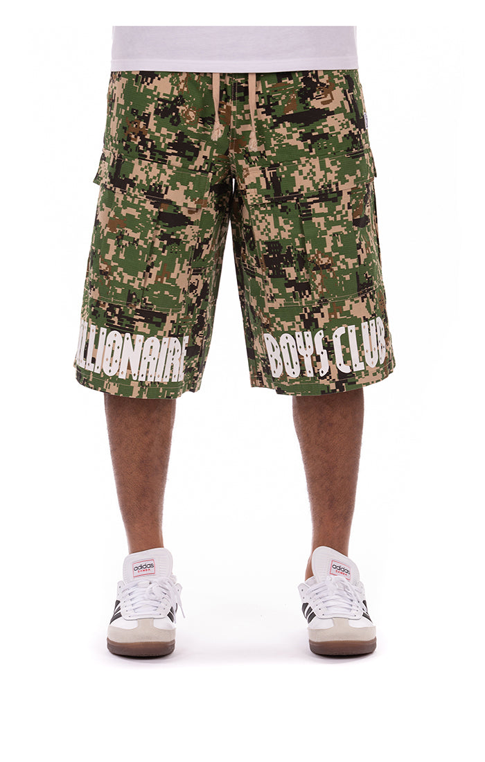 Billionaire Boys Club BB Camo Cargo Shorts in camo – view 1 of 4