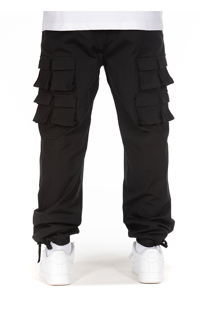 CARGO PANT W WOVEN LABEL