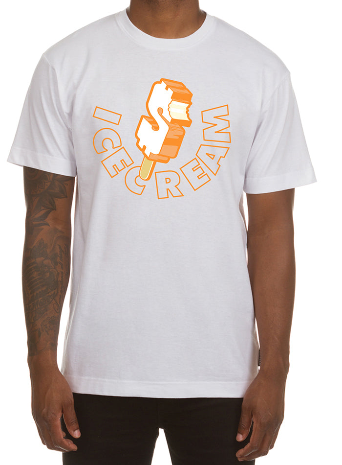 DOLLAR POP SS TEE - WHITE