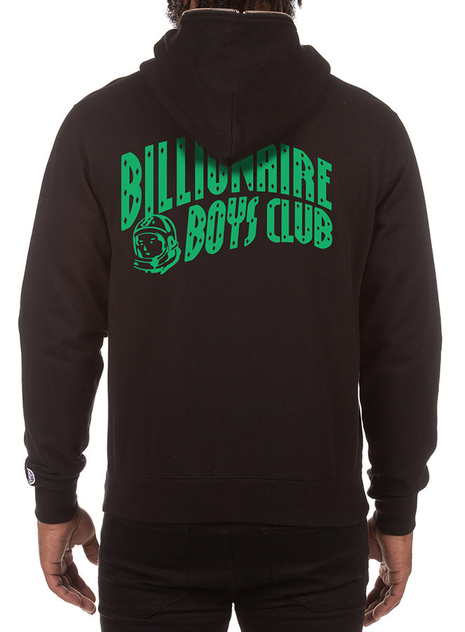 BB HELMET ZIP HOODIE - BLACK