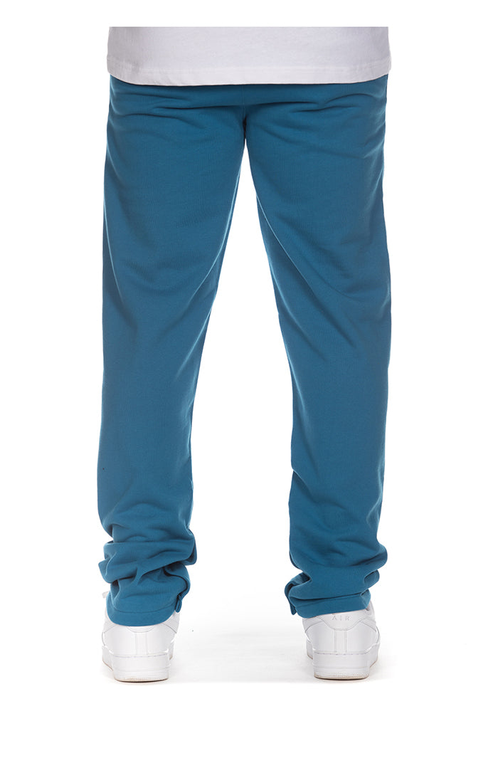 bb straight sweatpants - turkish sea