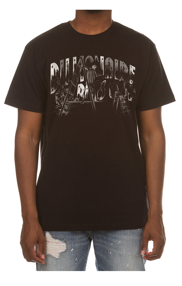 BB curve ss tee - Black