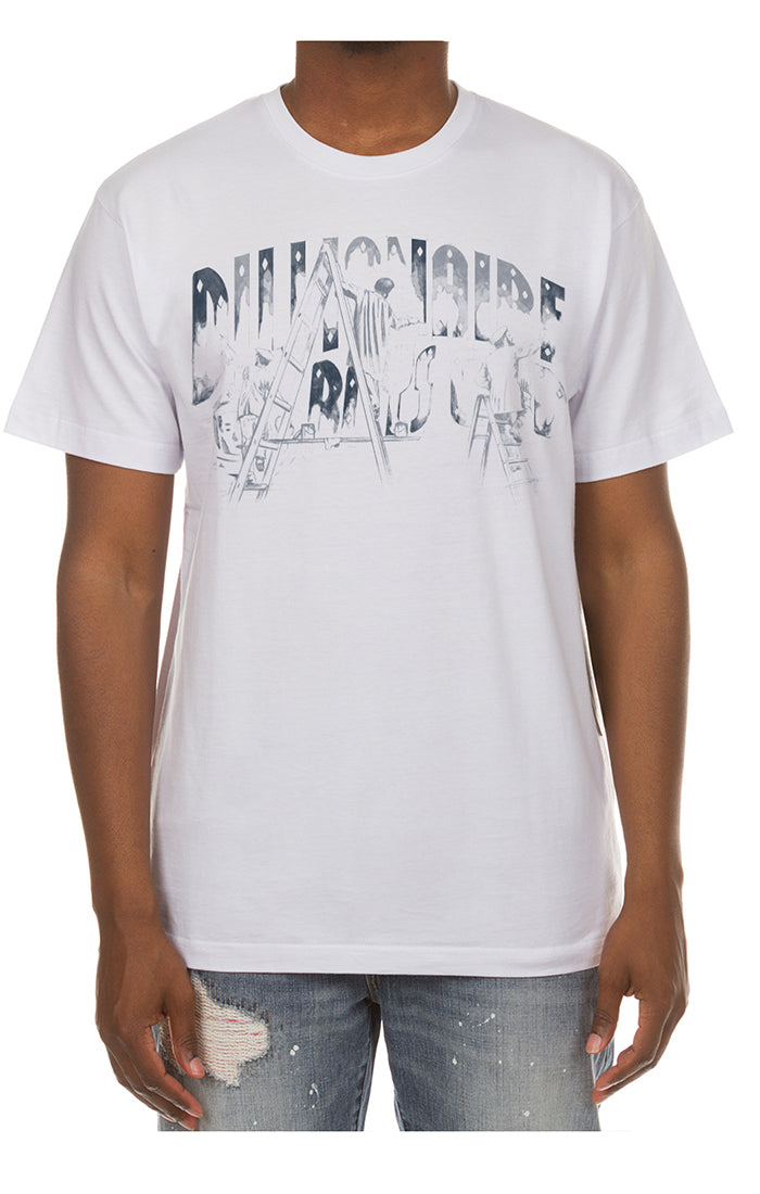 BB curve ss tee - White