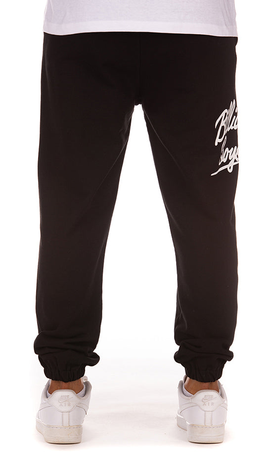 BB SCRIPT SWEATPANT - BLACK
