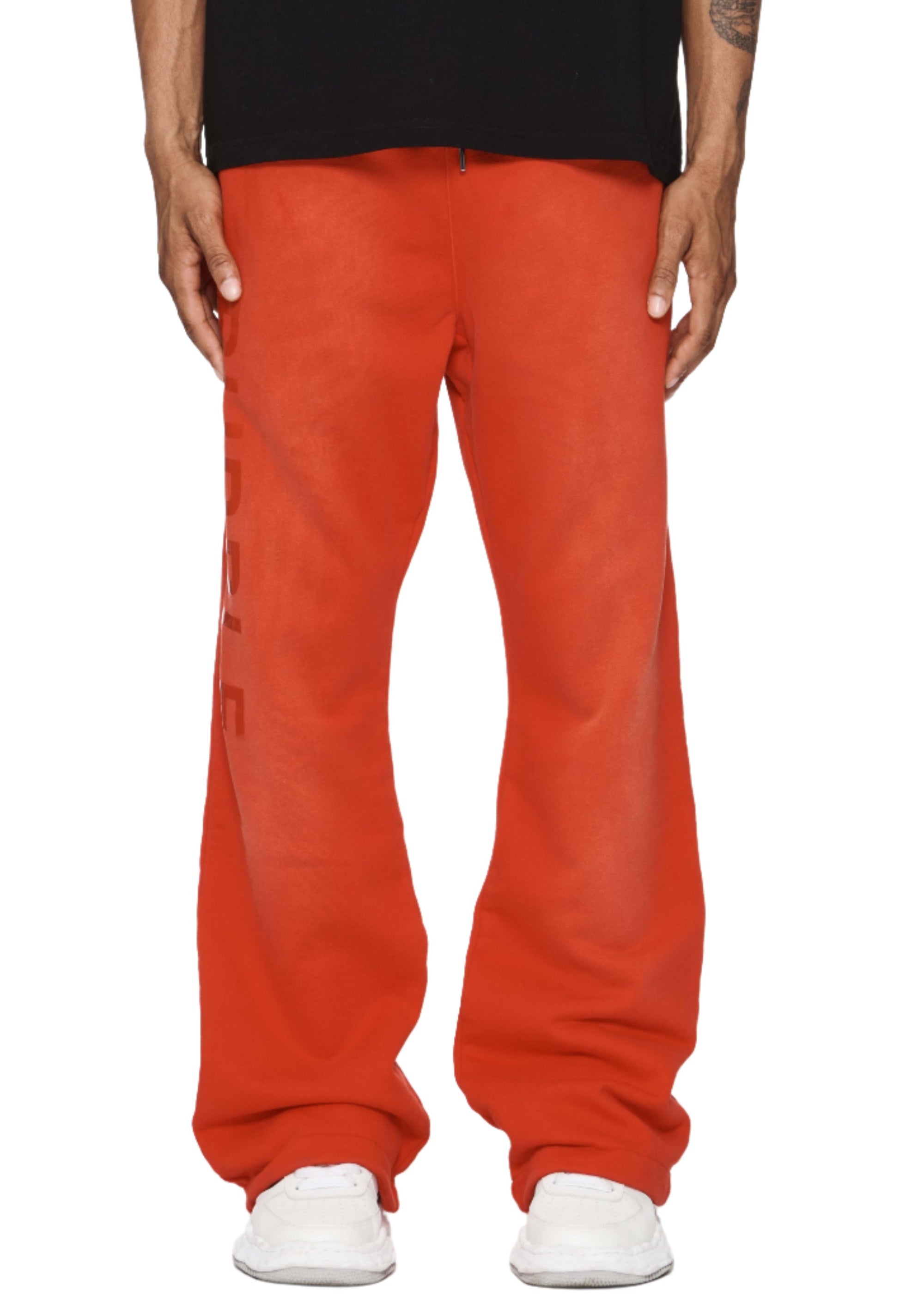 MWT FLEECE FLARED PANT - RED