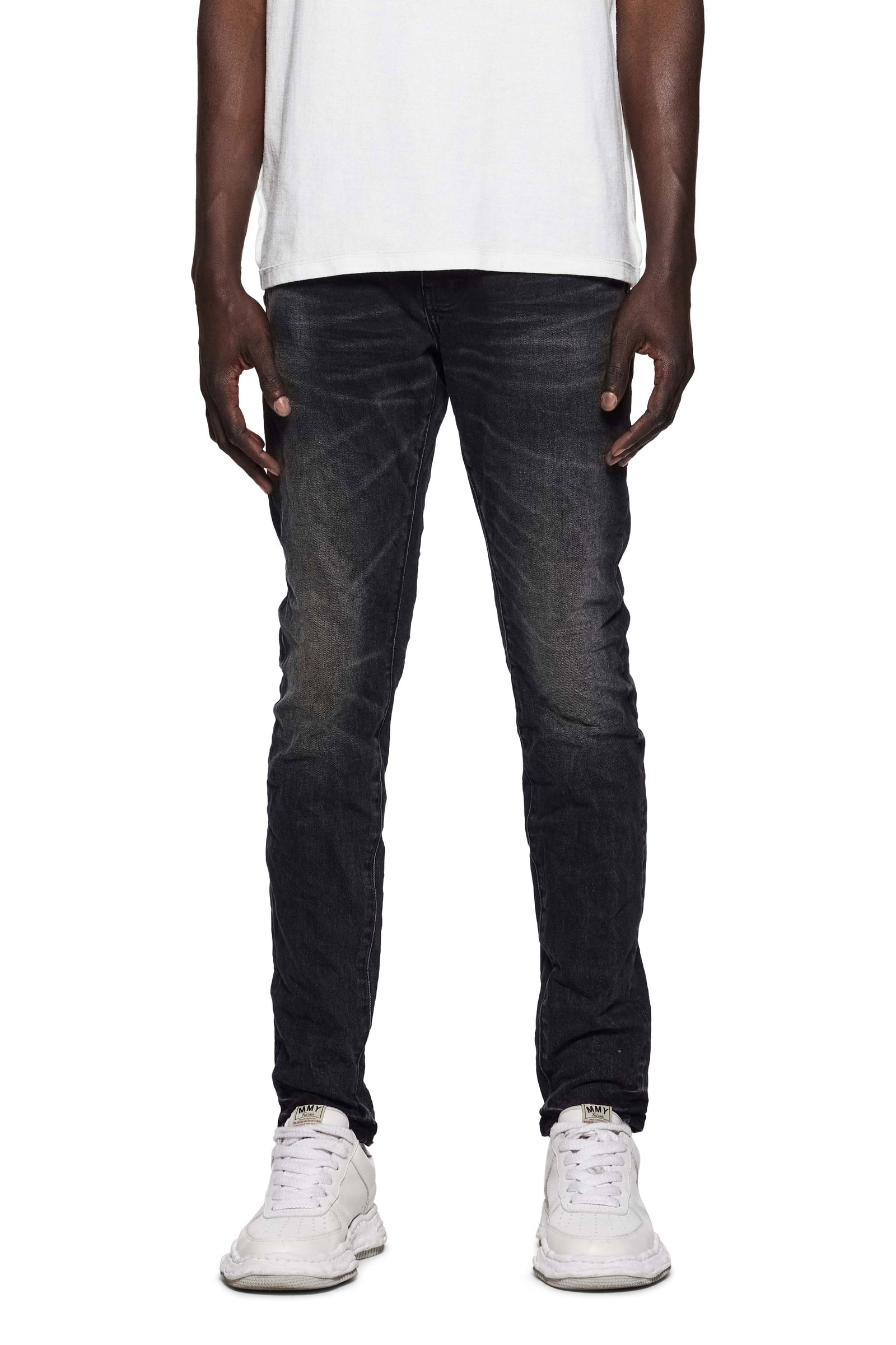 Purple Brand Skinny Highgate Jeans in black – view 1 of 3