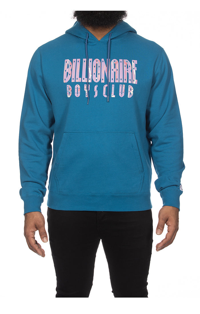 bb logo hoodie - turkish sea