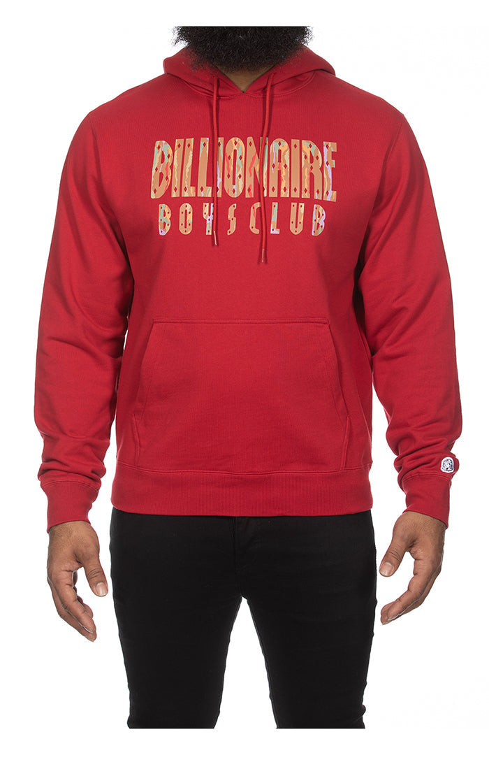 bb logo hoodie - chili pepper