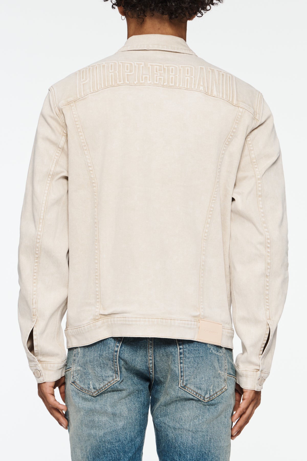 EMBOSS HEAVYWEIGHT TRUCKER - KHAKI