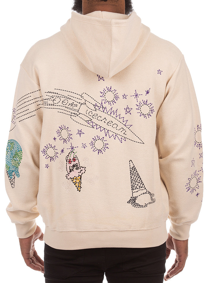 Icecream APRICOT HOODIE - FOG – photo 2