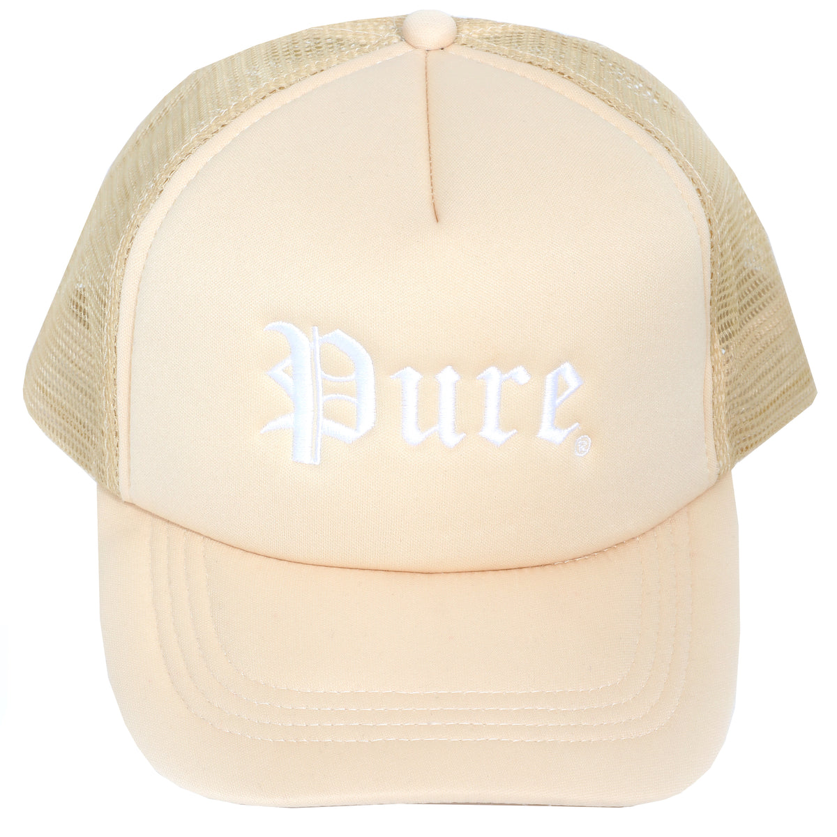 PURE LOGO SNAPBACK - CREAM