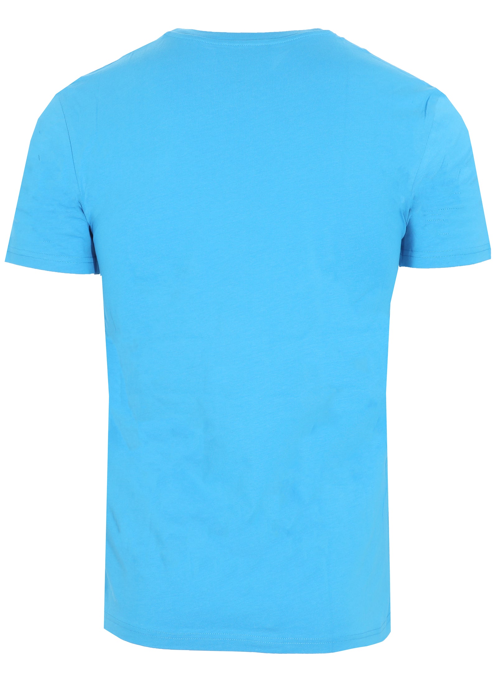 Moschino jersey T-shirt with logo in blue – view 2 of 2