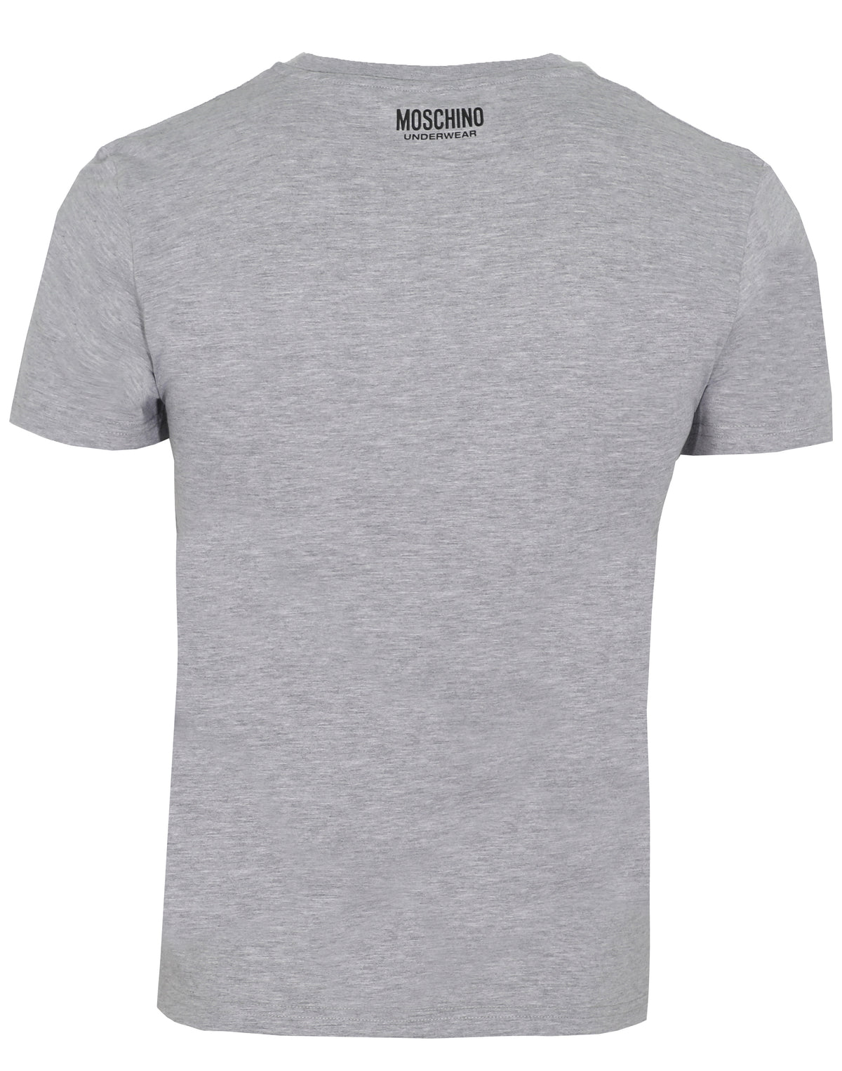 SIDE STRIPE LOGO TEE - GREY