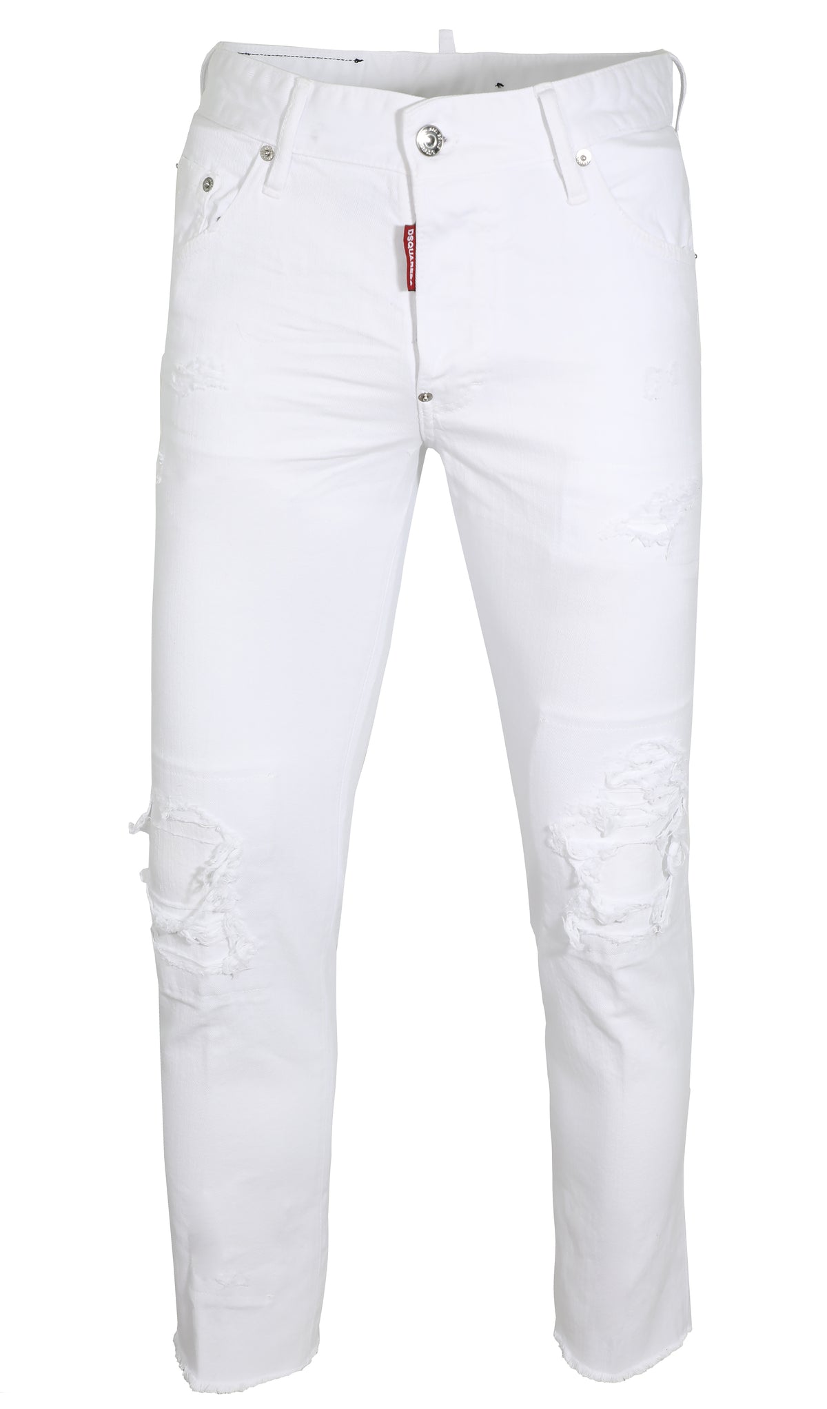 SKATER 5 POCKET WHITE DENIM