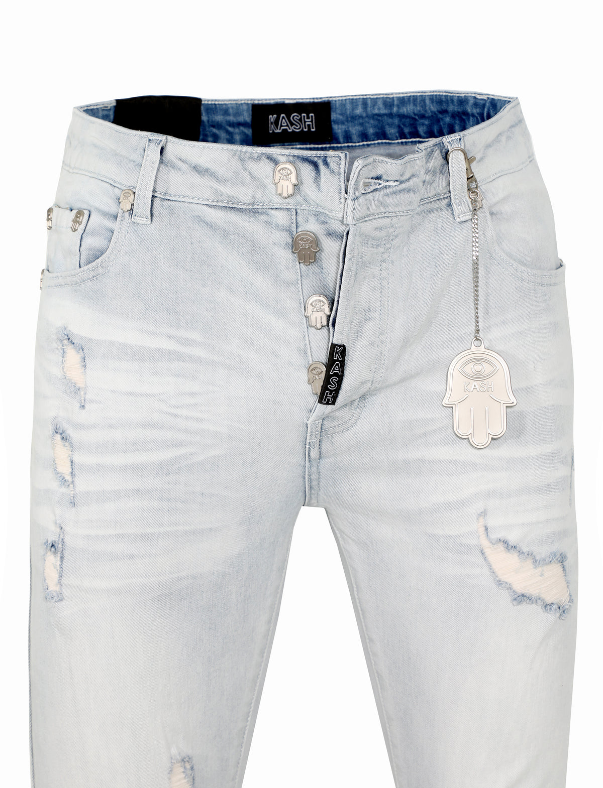 MEN'S LIGHT BLUE KASH DENIM