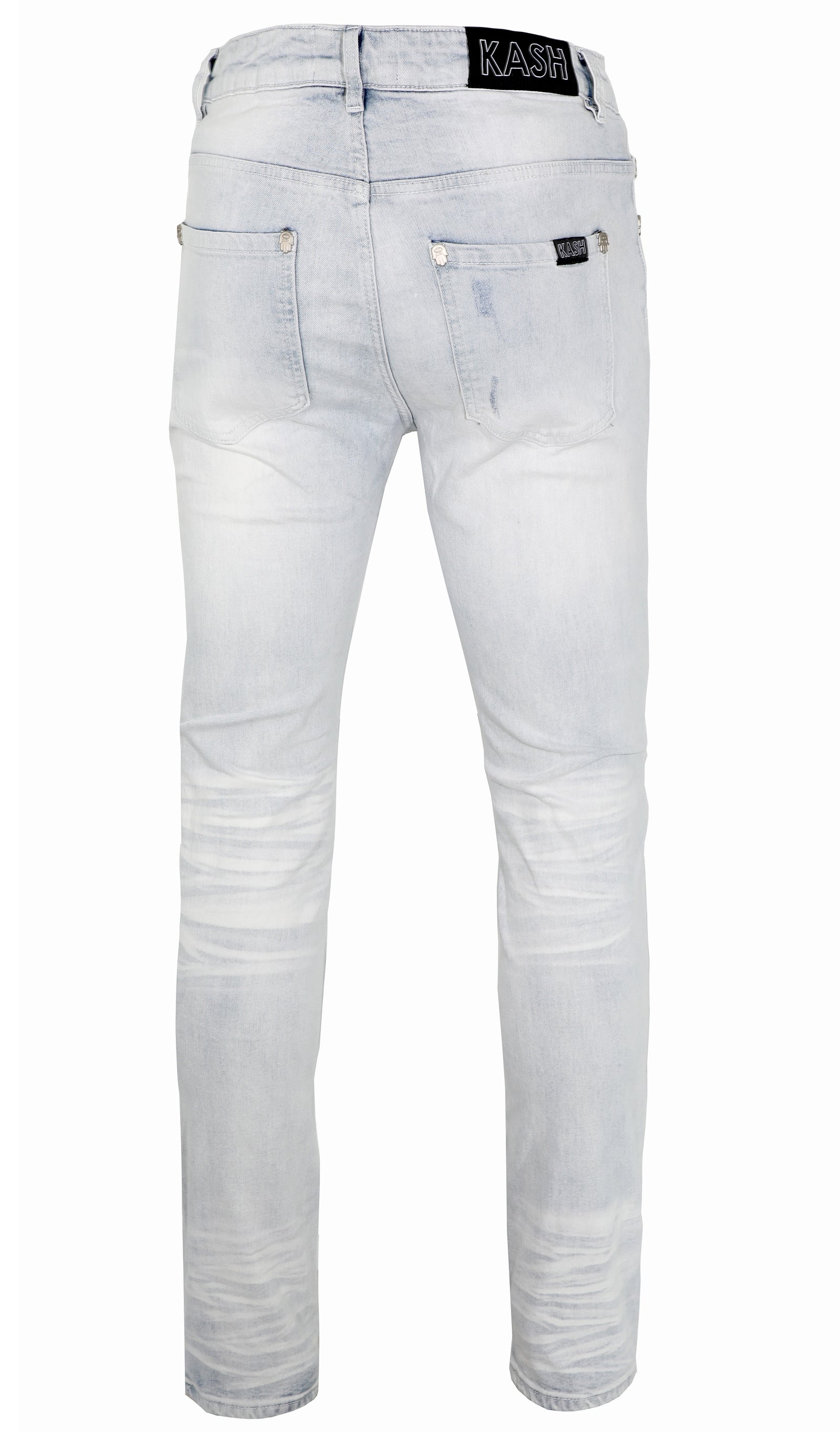 Kash Men's Light Blue Denim in light blue – view 3 of 5