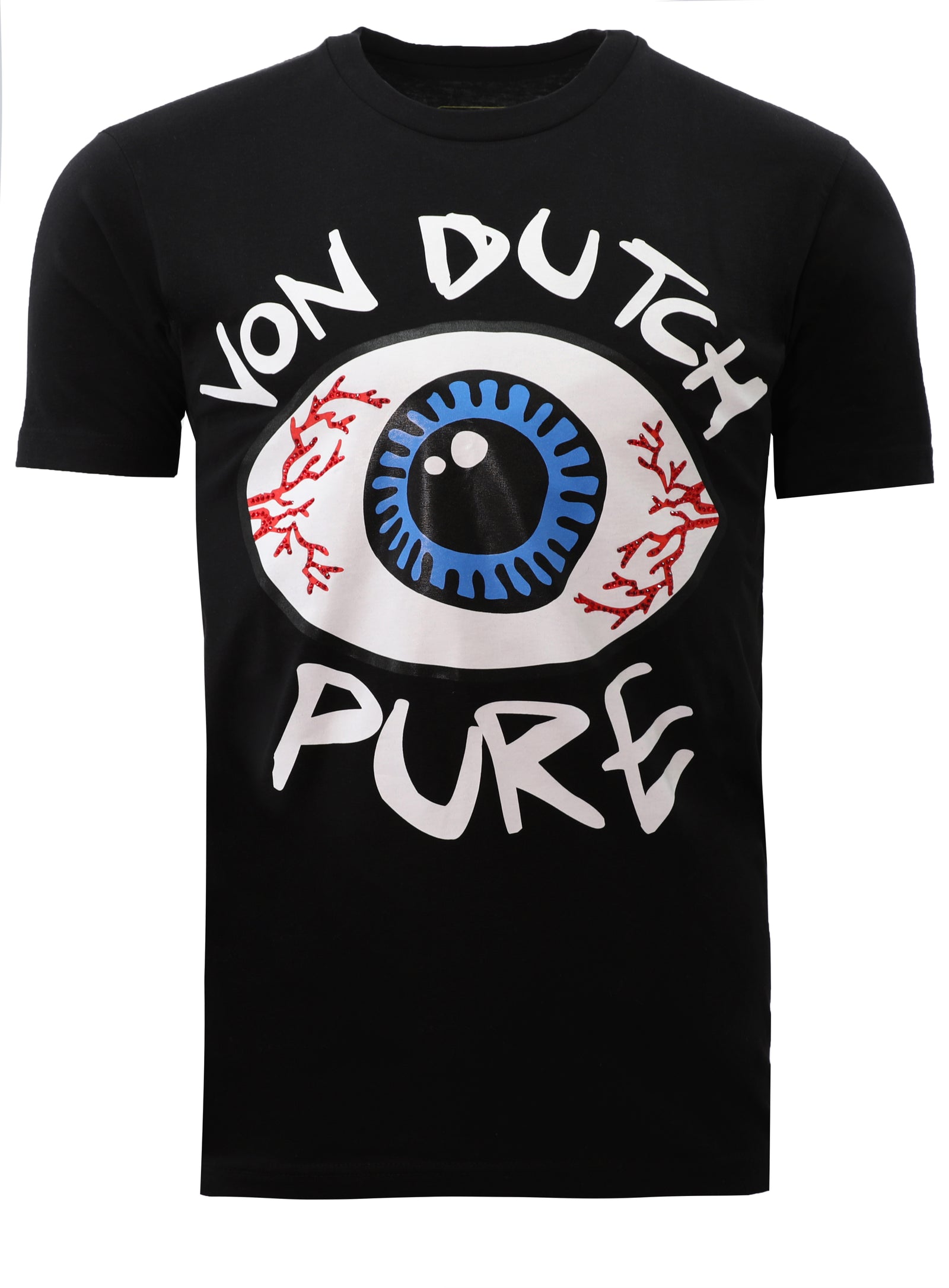 Von Dutch x Pure Single Eye Tee in black – view 1 of 2