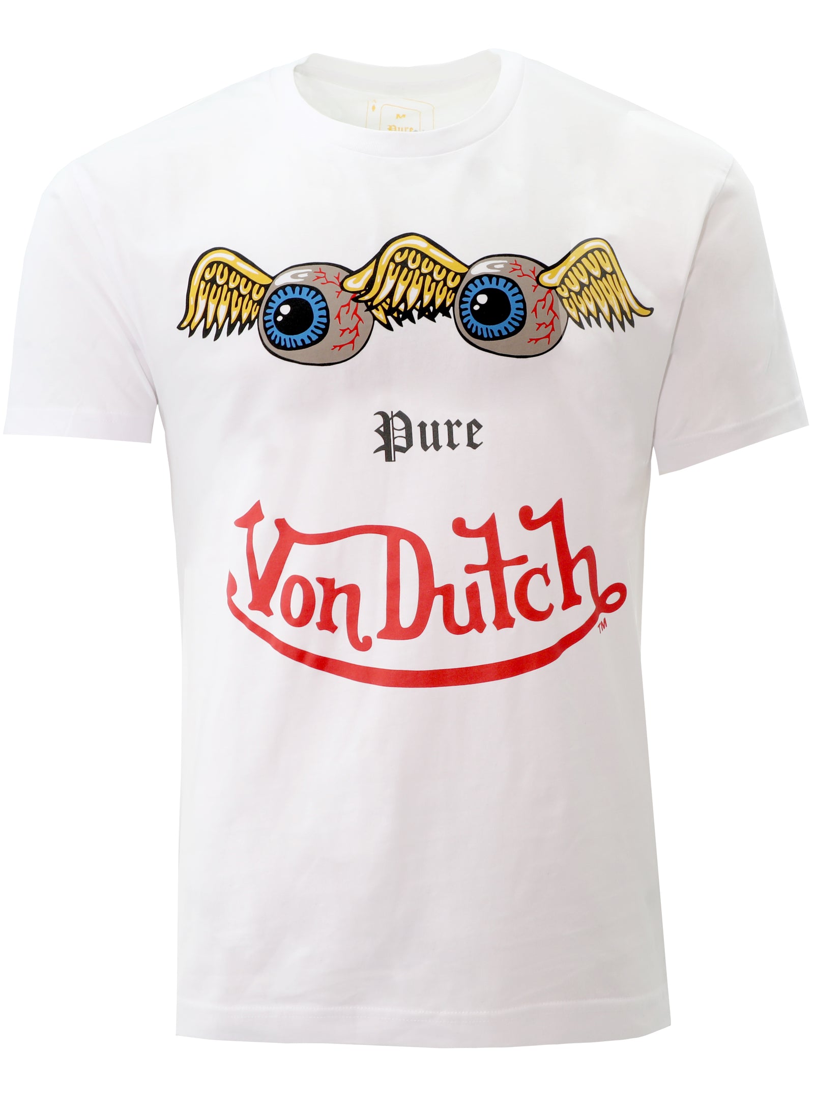 Von Dutch x Pure Flying Eye Tee in white – view 1 of 2